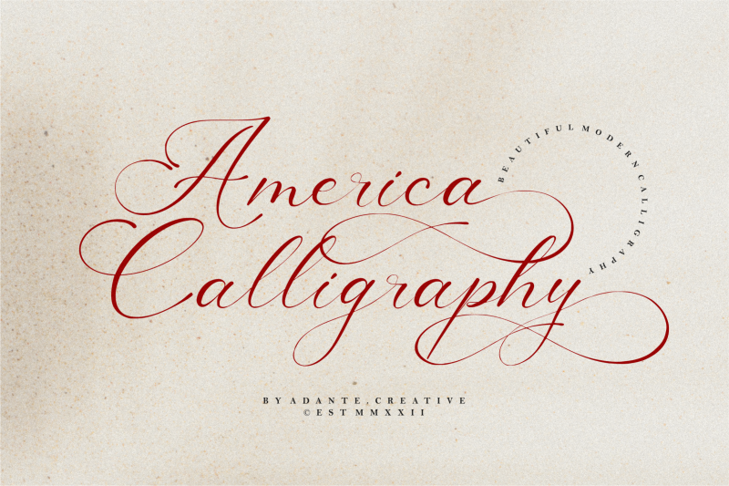 america-calligraphy