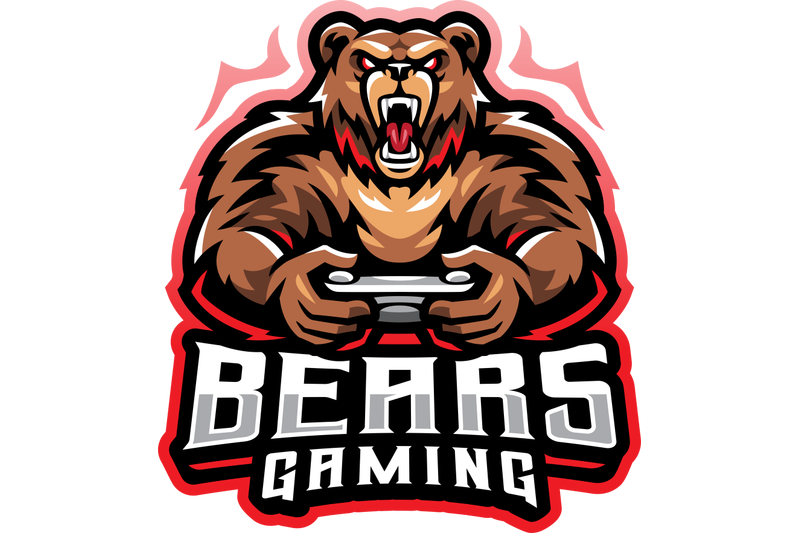 bears-gaming-esport-mascot-logo-design