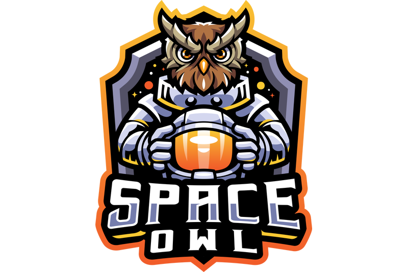 space-owl-esport-mascot-logo-design