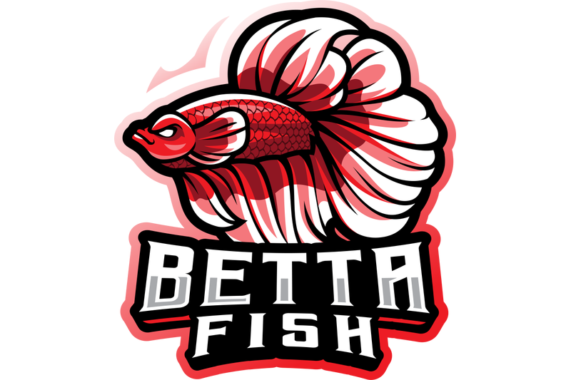 betta-fish-esport-mascot-logo