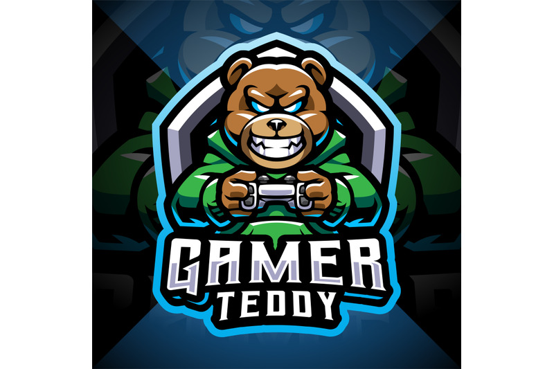 teddy-bear-gamer-esport-mascot-logo