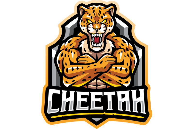 cheetah-esport-mascot-logo-design