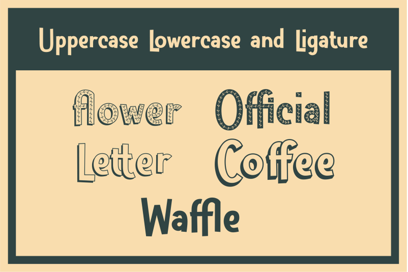floral-typeface