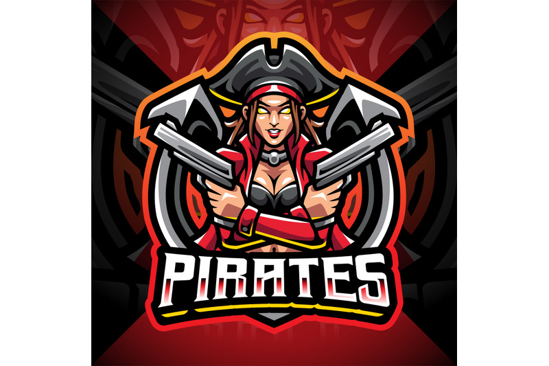 lady-pirates-esport-mascot-logo-design