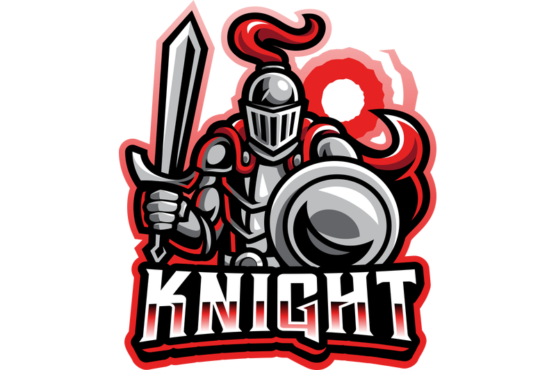 knight-esport-mascot-logo-design