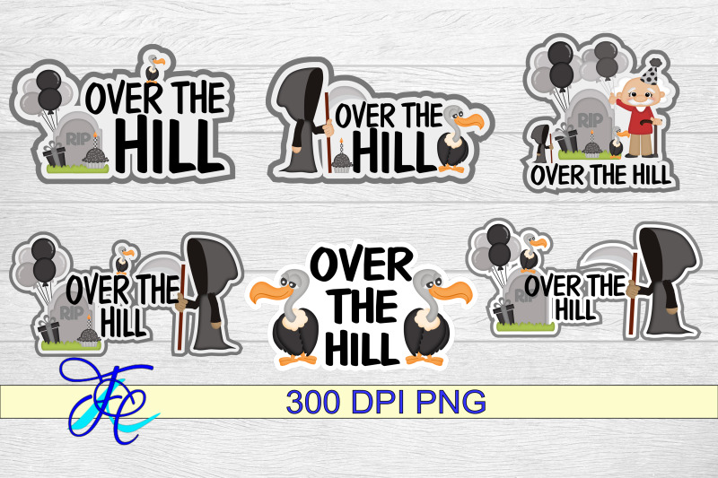 over-the-hill-man-stickers