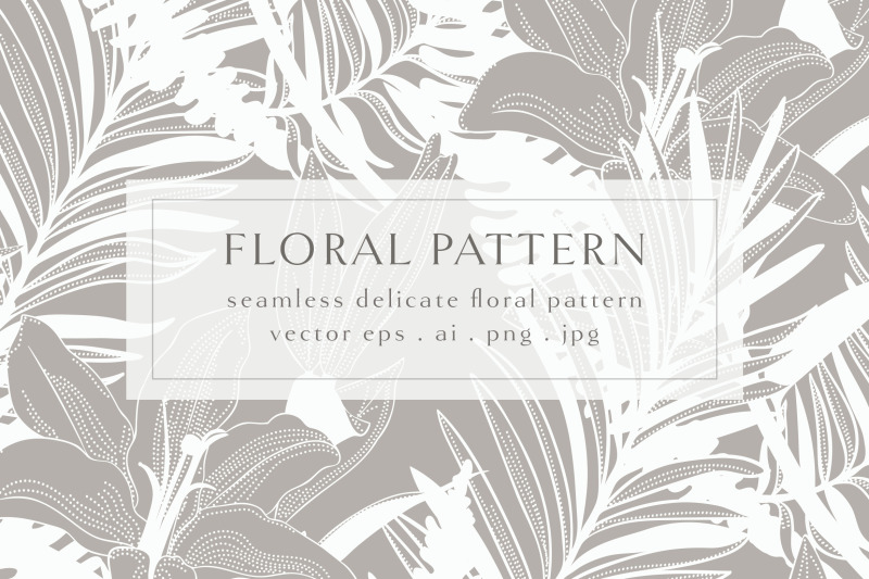 hand-drawn-colorful-floral-seamless-background-pattern-with-lily