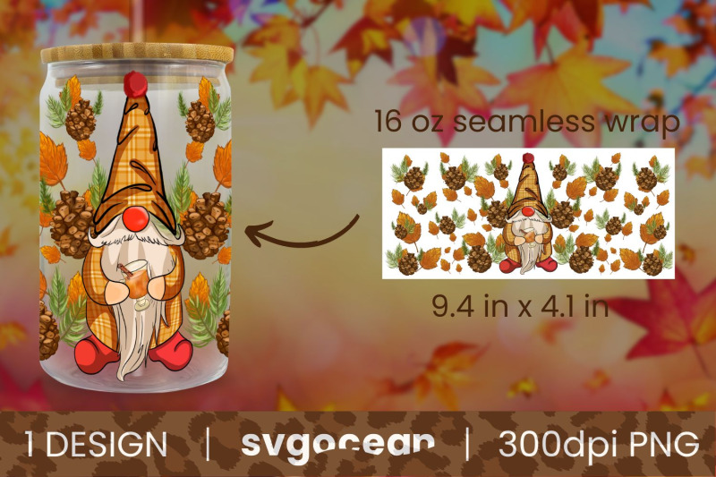 fall-gnome-can-glass-wrap-beer-can-16-oz-libbey-glass