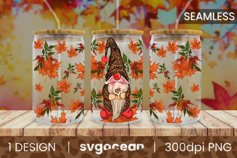 fall-gnome-can-glass-wrap-beer-can-16-oz-libbey-glass