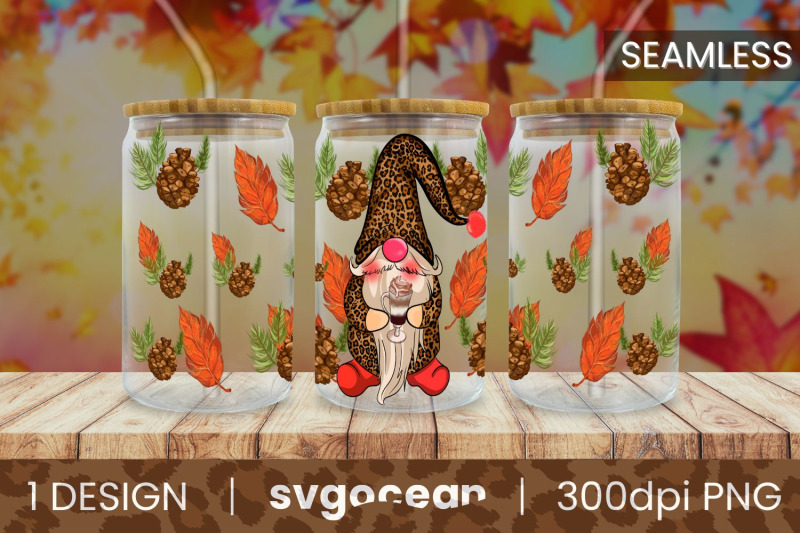 fall-gnome-can-glass-wrap-beer-can-16-oz-libbey-glass