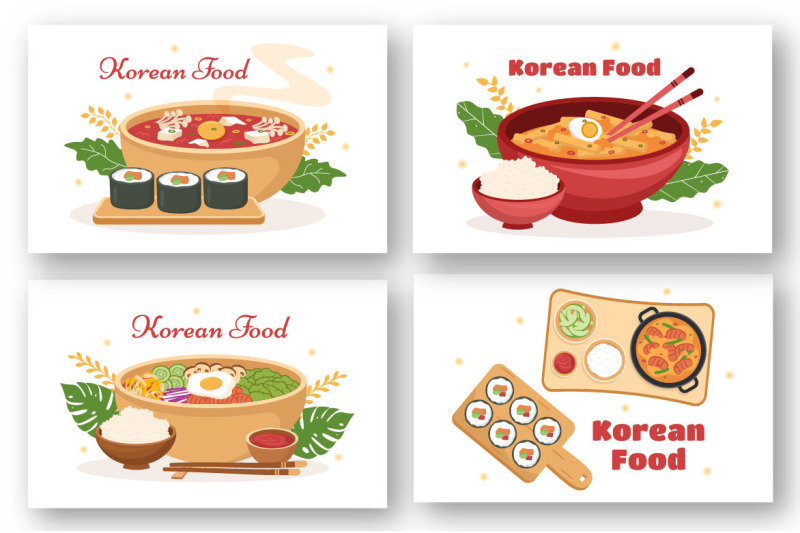 11-korean-food-set-menu-illustration