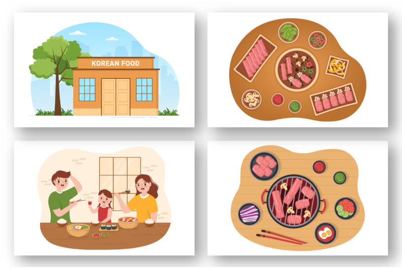 11-korean-food-set-menu-illustration