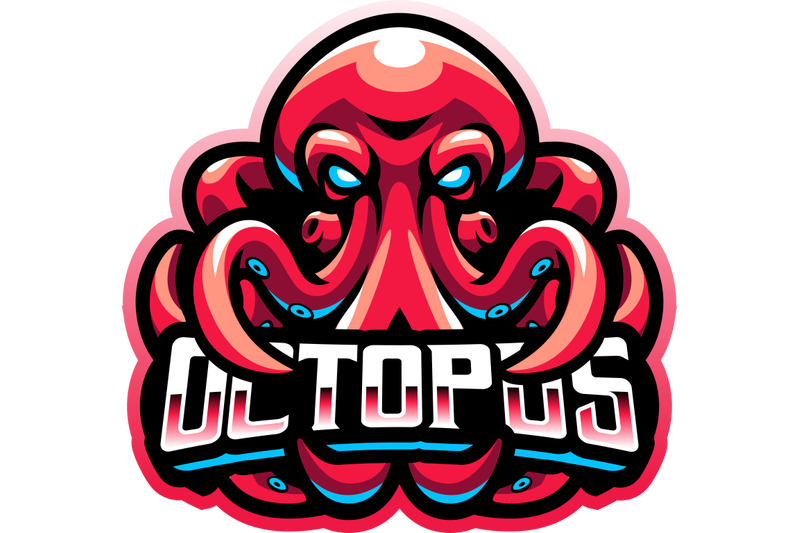 octopus-esport-mascot-logo-design