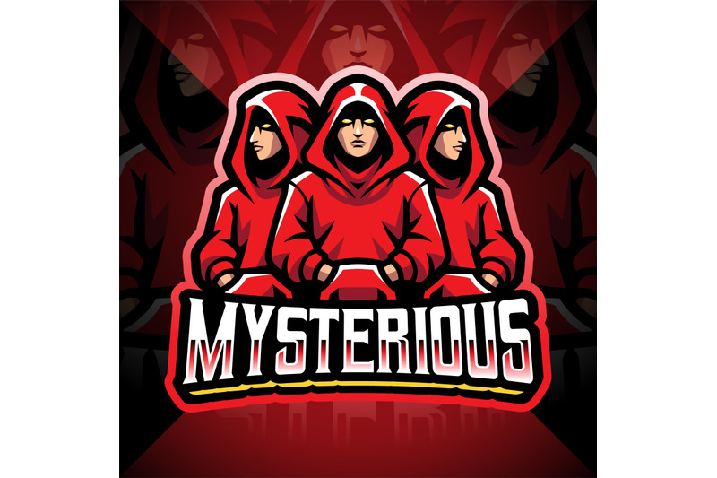 mysterious-esport-mascot-logo-design