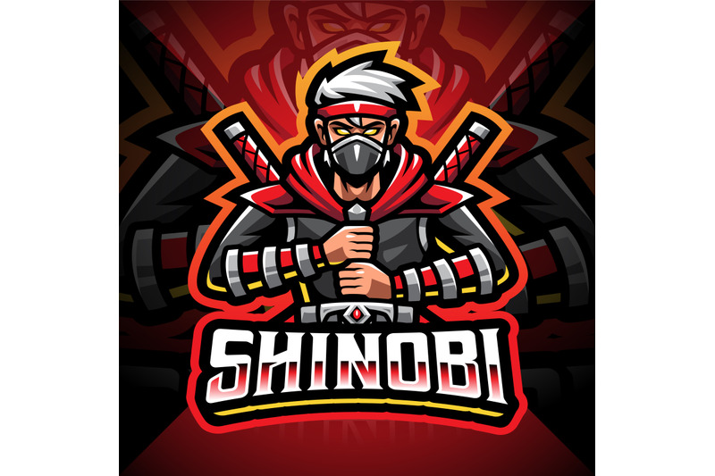 shinobi-esport-mascot-logo-design