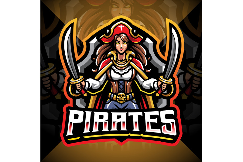 lady-pirates-esport-mascot-logo-design