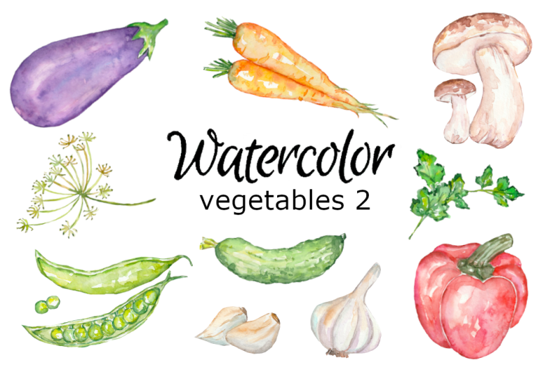 watercolor-vegetables-2-clipart