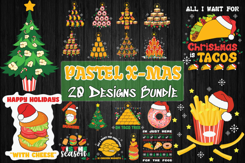 christmas-fastfood-bundle-svg