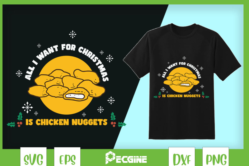 womens-chicken-nuggets-ugly-christmas