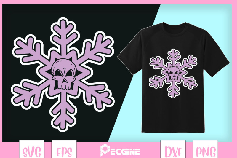 snowflakes-skull-pastel-goth