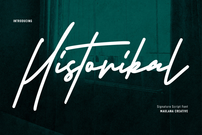 historikal-signature-script-font