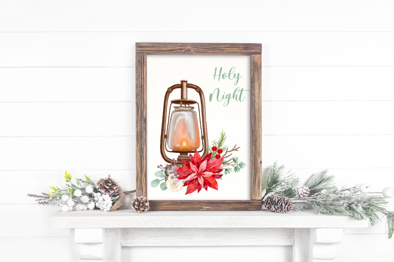 christmas-lantern-clipart-christmas-candle-cozy-winter-png