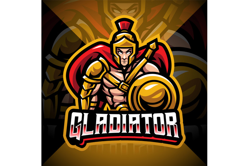 gladiator-esport-mascot-logo-design