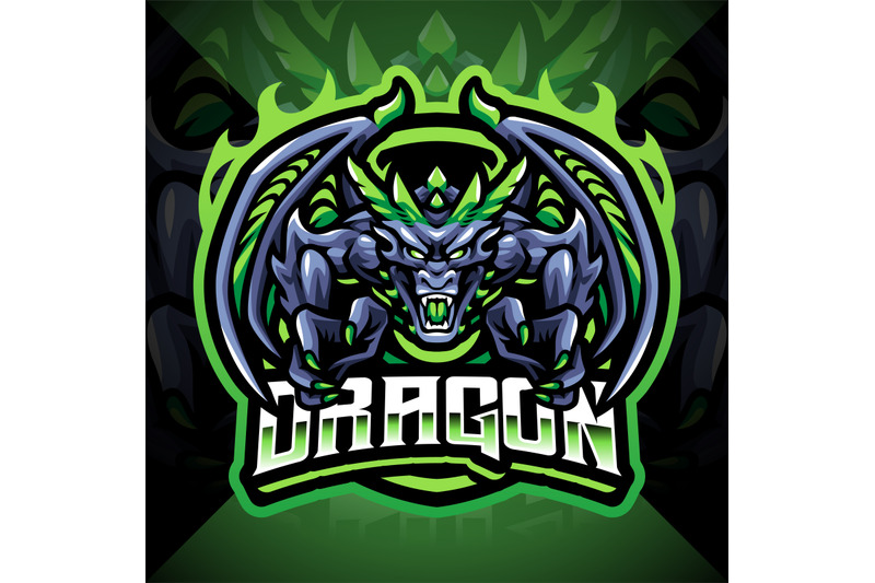 dragon-esport-mascot-logo-design