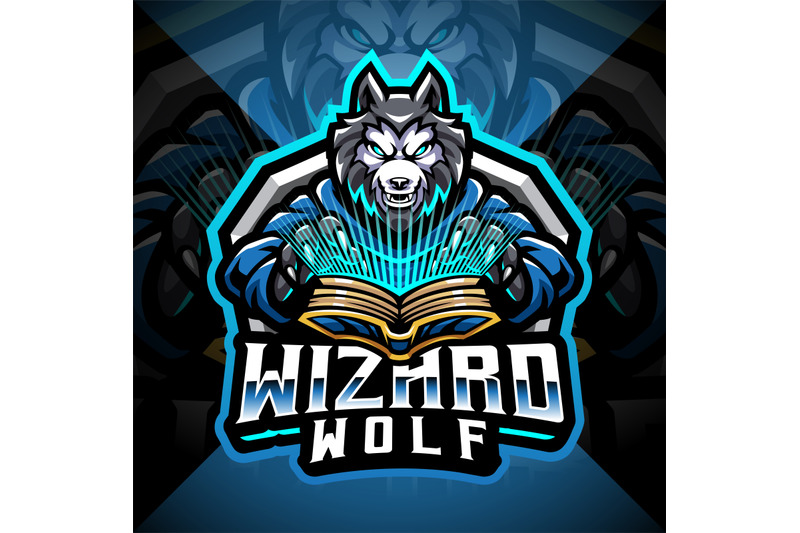 wolf-wizard-esport-mascot-logo