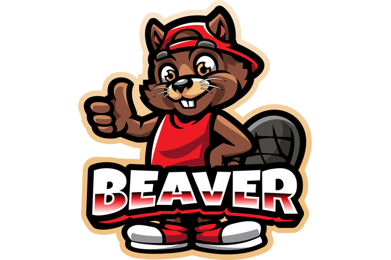 beaver-esport-mascot-logo-design