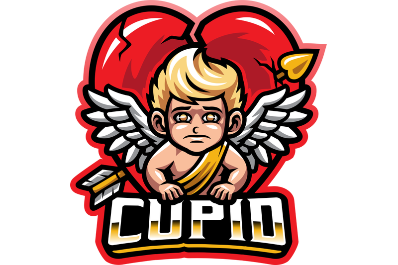 cupid-esport-mascot-logo-design