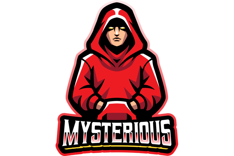 mysterious-esport-mascot-logo-design