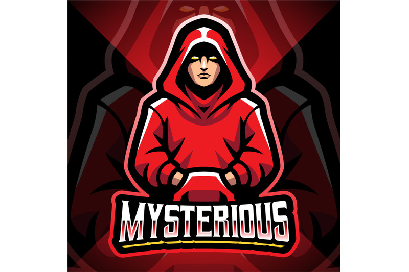 mysterious-esport-mascot-logo-design