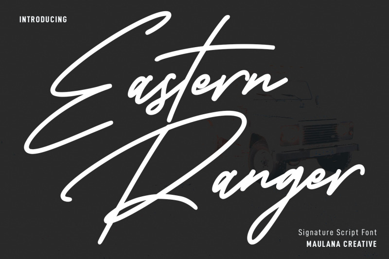 eastern-ranger-signature-script-font