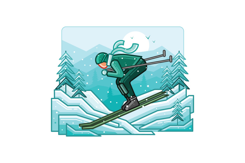 snowboarder-winter-line-illustration