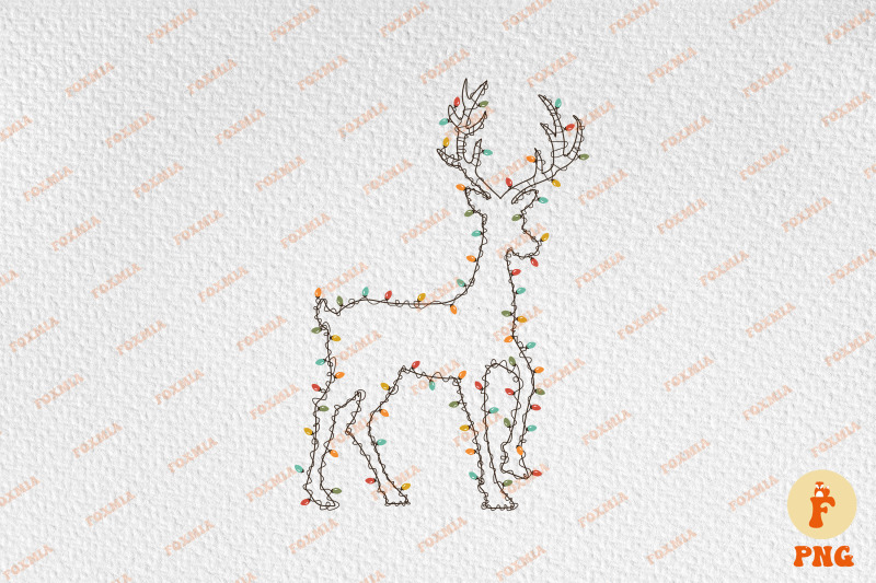 reindeer-christmas-lights-happy-xmas