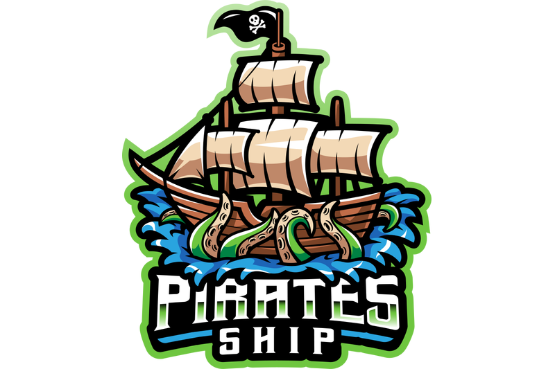 pirates-ship-esport-mascot-logo-design