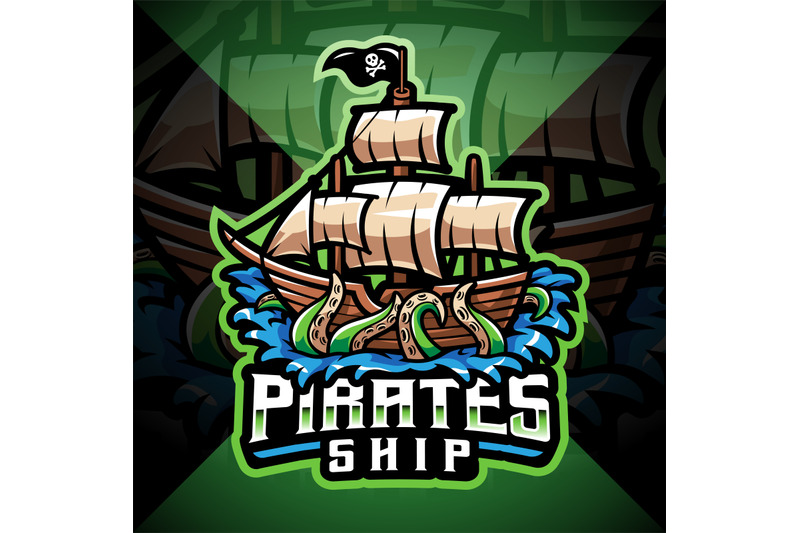 pirates-ship-esport-mascot-logo-design