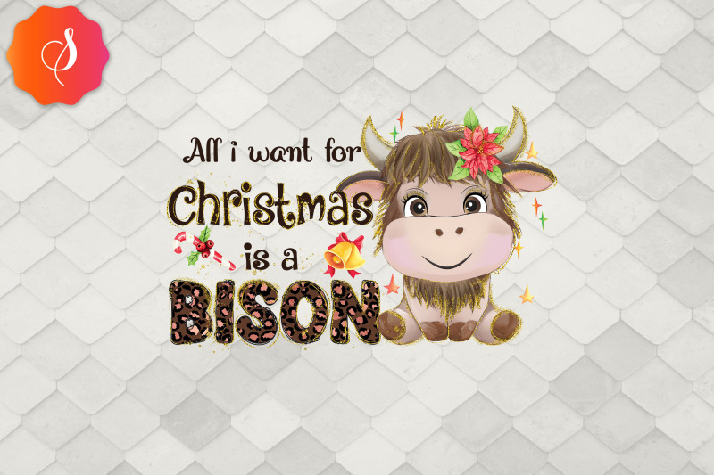 all-i-want-for-christmas-is-a-bison