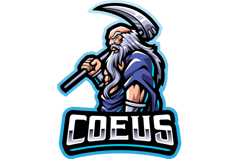 coeus-esport-mascot-logo-design