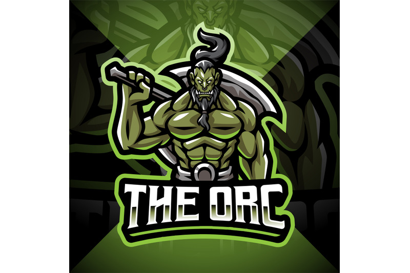 orc-esport-mascot-logo-design