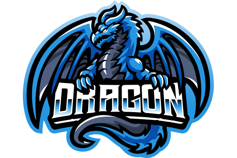 dragon-esport-mascot-logo-design