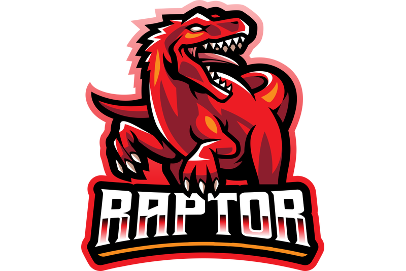 raptor-esport-mascot-logo-design