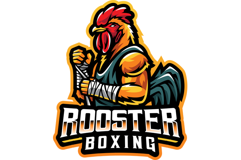 rooster-boxing-esport-mascot-logo-design