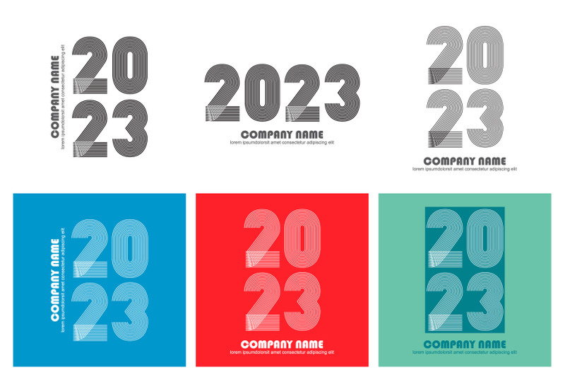 annual-report-happy-new-year-2023-number-business-greeting-card