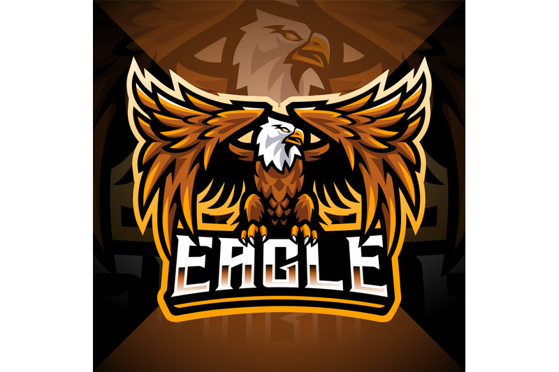 eagle-esport-mascot-logo-design