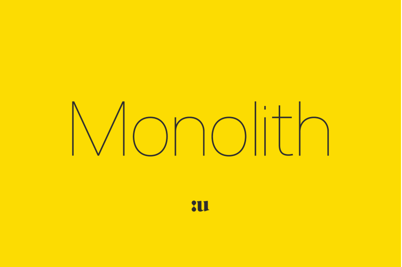 monolith-sans