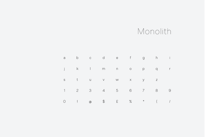 monolith-sans