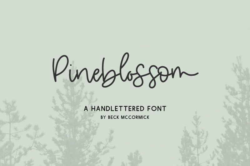 pineblossom-script
