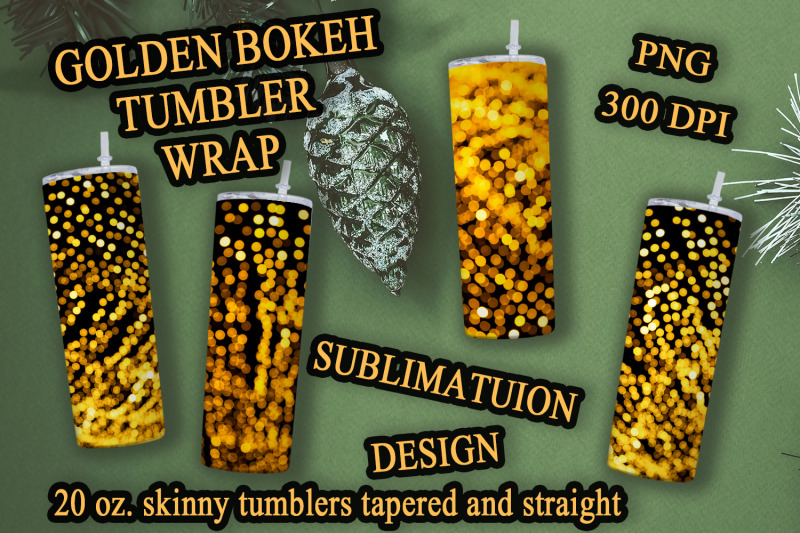 golden-bokeh-tumbler-bundle-png